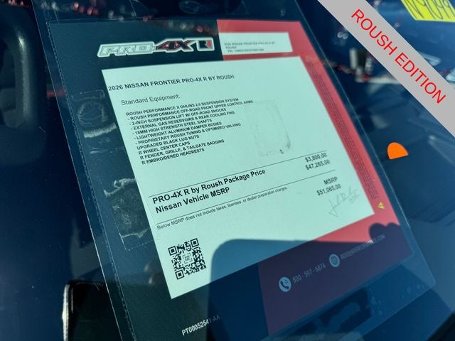 2026 Nissan Frontier PRO-4X